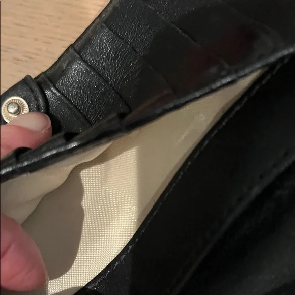 Kate Spade Black Quilted Leather Wallet - Picture 6 of 12